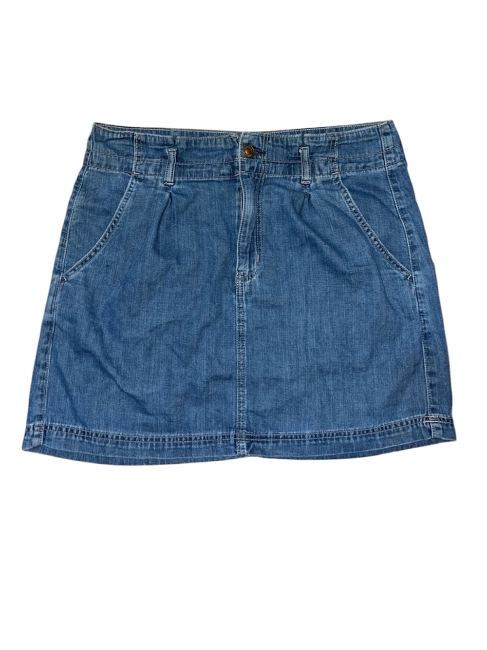 American Eagle Outfitters Medium Blue Denim Mini Skirt